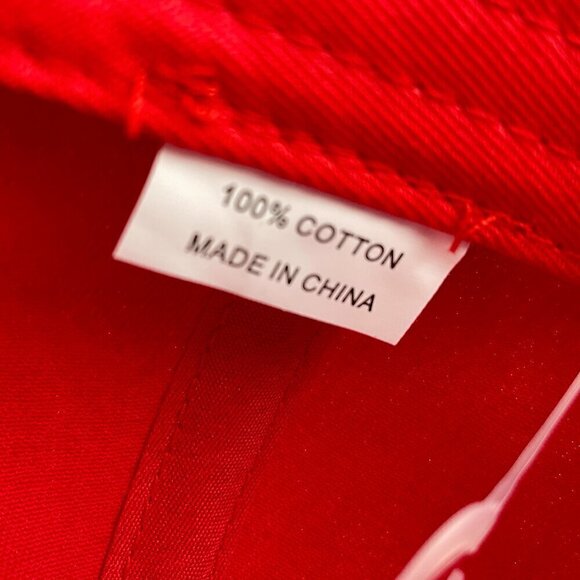 NEW Red Stoli Vodka Logo Baseball Cap Snapback All Cotton Trucker Hat - Picture 6 of 7